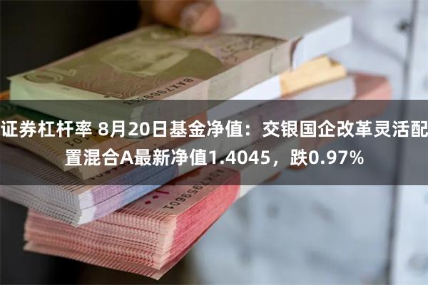 证券杠杆率 8月20日基金净值：交银国企改革灵活配置混合A最新净值1.4045，跌0.97%