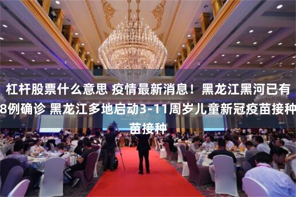 杠杆股票什么意思 疫情最新消息！黑龙江黑河已有8例确诊 黑龙江多地启动3-11周岁儿童新冠疫苗接种