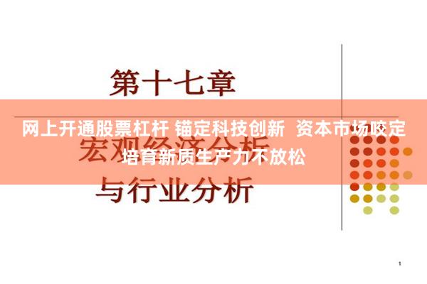 网上开通股票杠杆 锚定科技创新  资本市场咬定培育新质生产力不放松