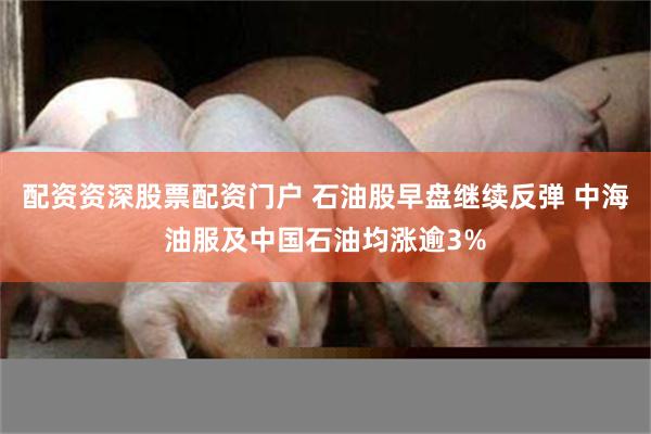 配资资深股票配资门户 石油股早盘继续反弹 中海油服及中国石油均涨逾3%