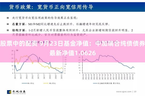 股票中的配资 9月23日基金净值：中加瑞合纯债债券最新净值1.0626