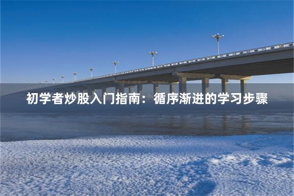 初学者炒股入门指南：循序渐进的学习步骤