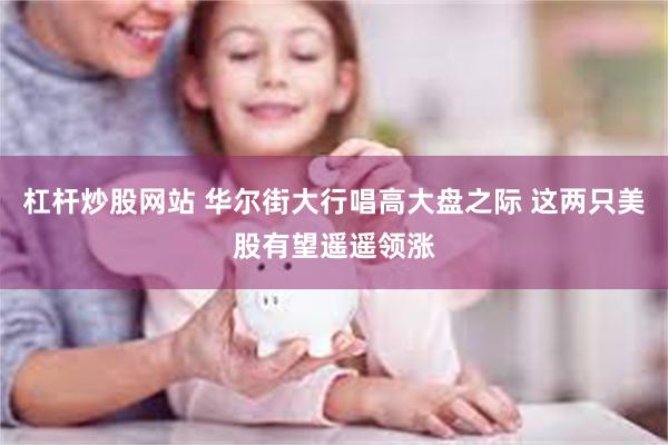 杠杆炒股网站 华尔街大行唱高大盘之际 这两只美股有望遥遥领涨