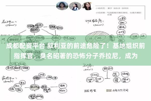 成都配资平台 叙利亚的前途危险了！基地组织前指挥官，臭名昭著的恐怖分子乔拉尼，成为