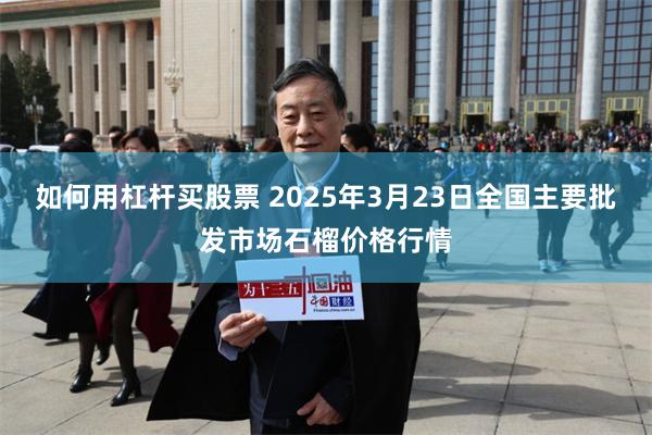 如何用杠杆买股票 2025年3月23日全国主要批发市场石榴价格行情